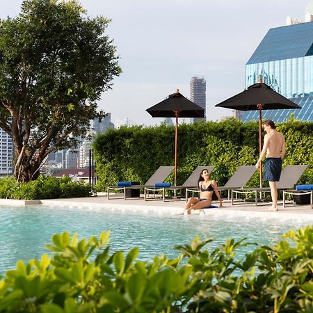Ascott Embassy Sathorn Bangkok酒店 外观 照片 The swimming pool at the hotel