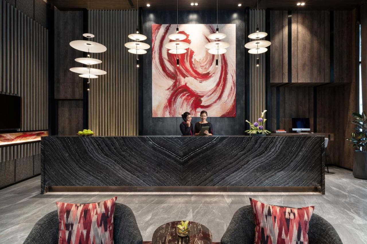 Ascott Embassy Sathorn Bangkok酒店 外观 照片 The lobby of the hotel