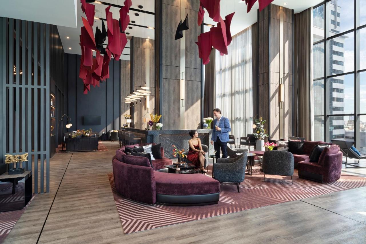 Ascott Embassy Sathorn Bangkok酒店 外观 照片 The lobby of the hotel