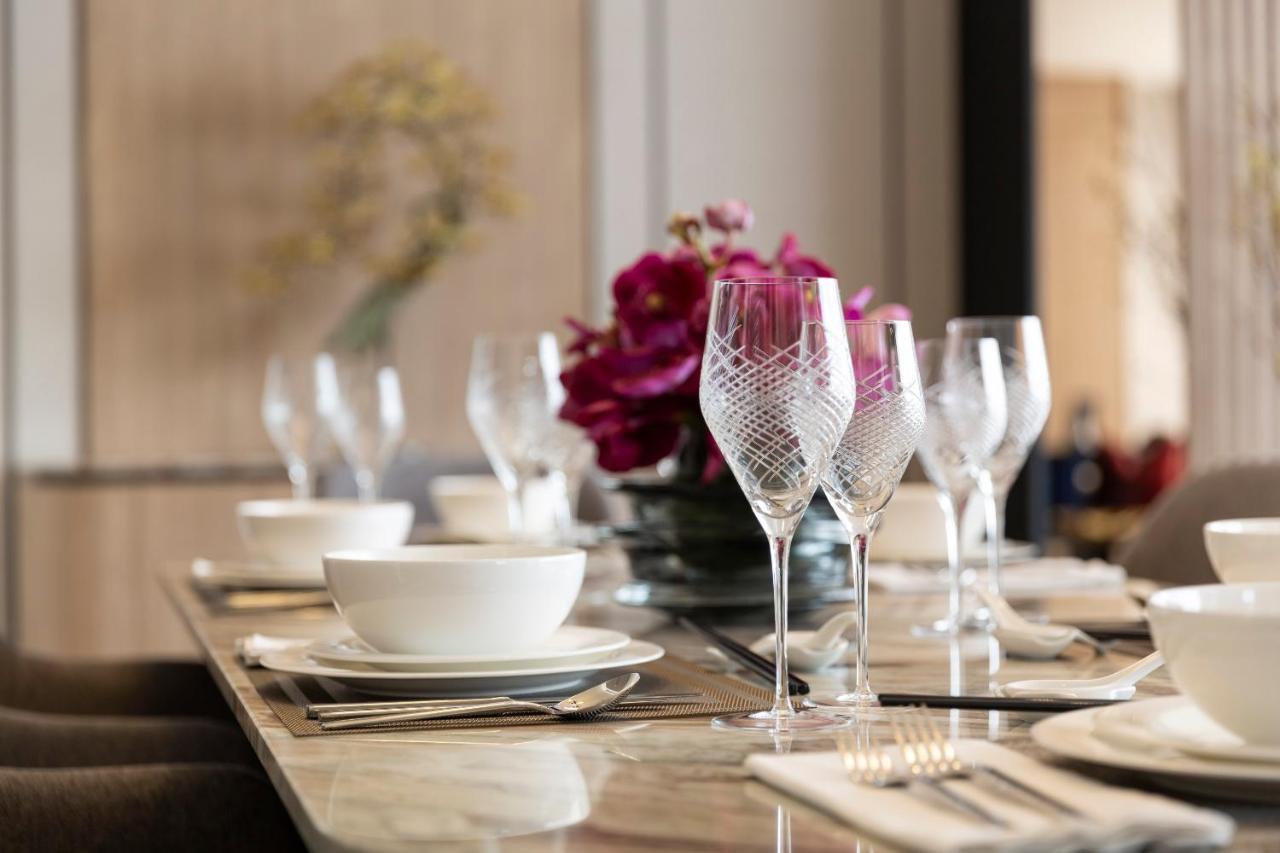 Ascott Embassy Sathorn Bangkok酒店 外观 照片 Tableware