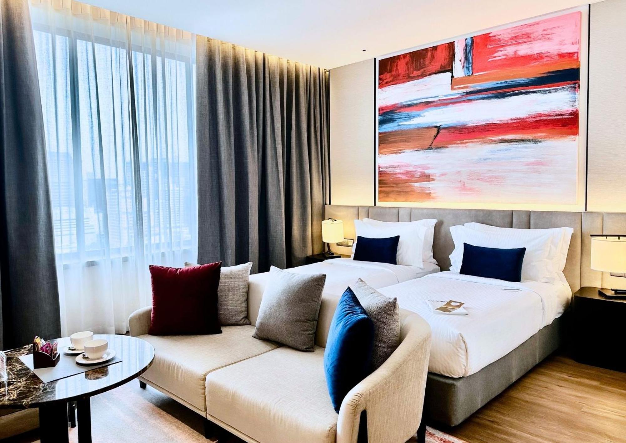 Ascott Embassy Sathorn Bangkok酒店 外观 照片 Deluxe Room
