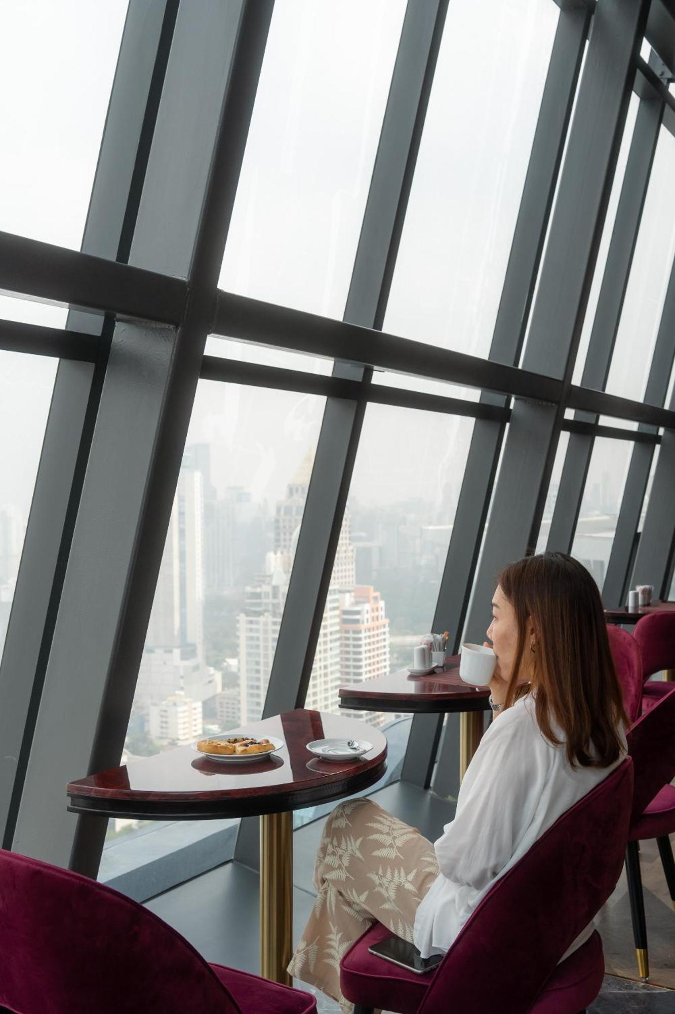 Ascott Embassy Sathorn Bangkok酒店 外观 照片 View from the 39th floor