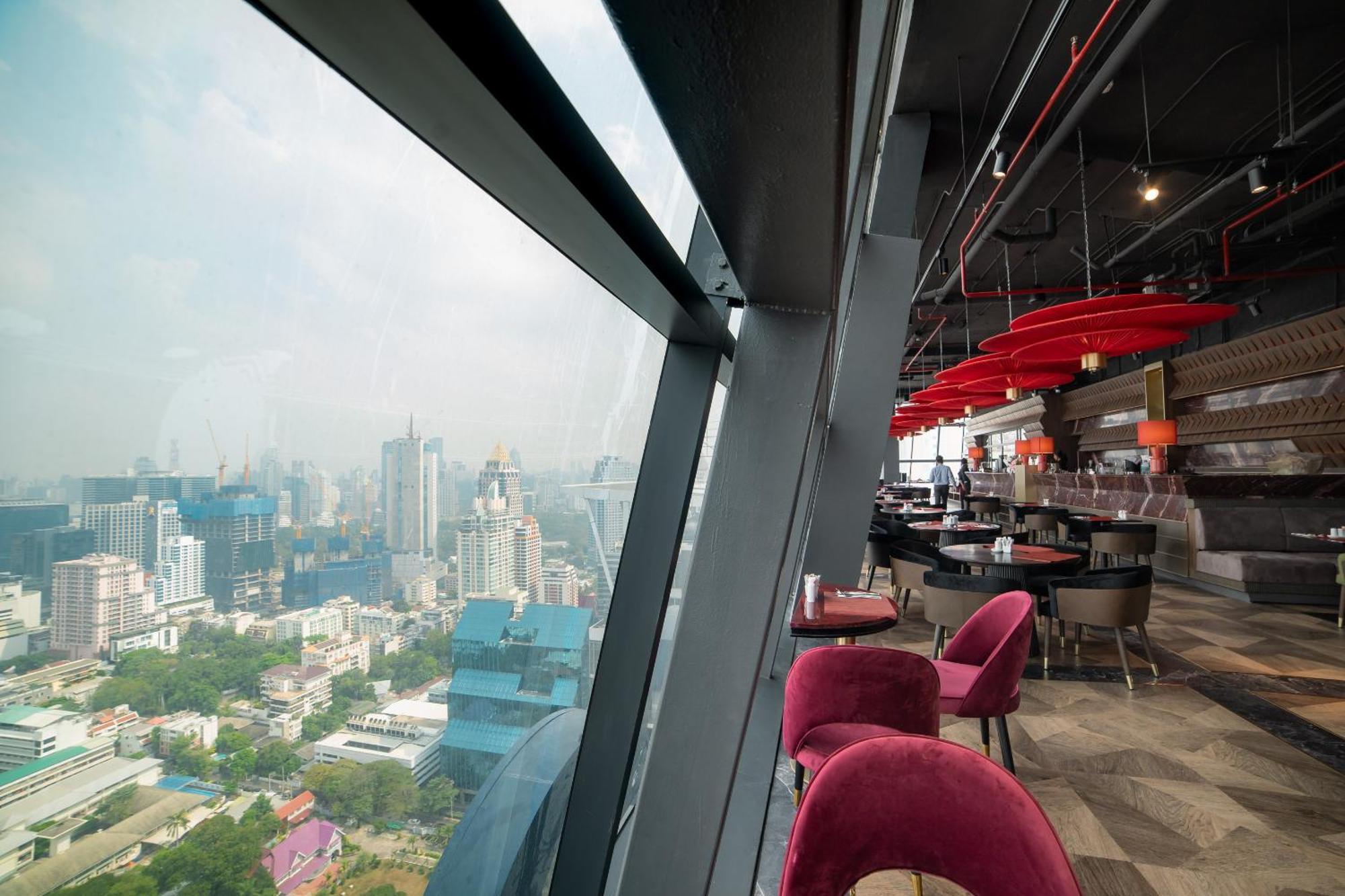 Ascott Embassy Sathorn Bangkok酒店 外观 照片 View from the bar